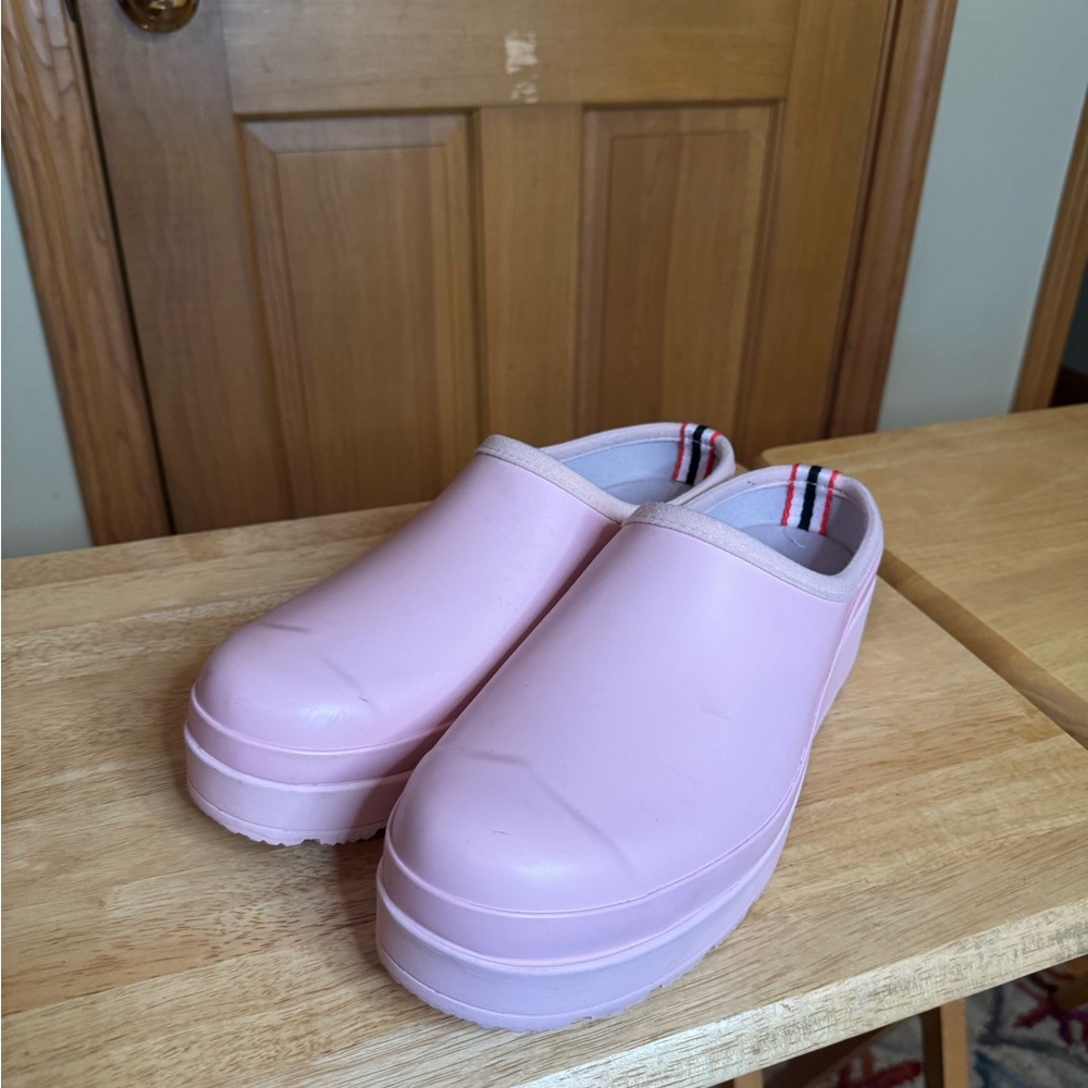 Hunter Original Play Rubber Rain Clog Slip-On Waterproof Shoe - Women's Size 11
